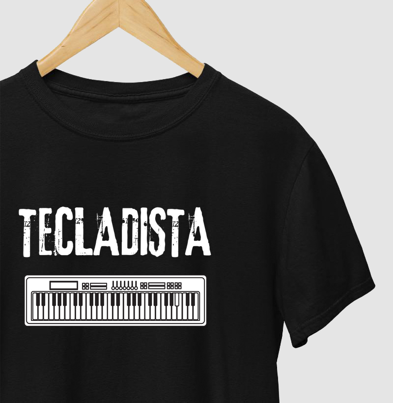 Camiseta Tecladista Illustration