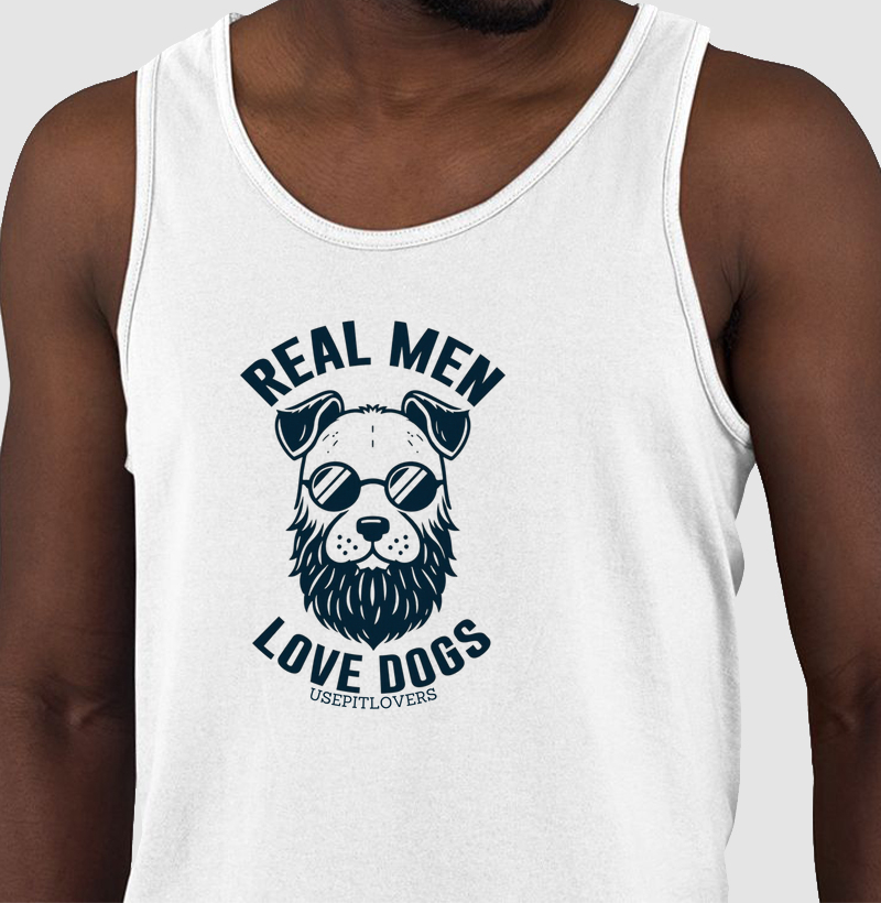 Real men love dogs