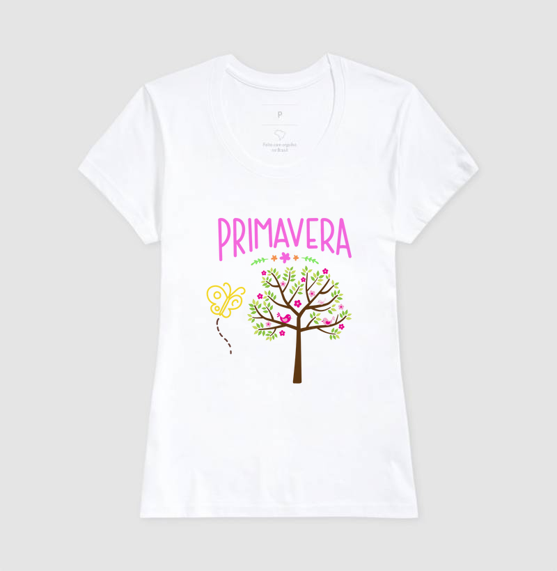 T-shirt Coleção Primavera Árvore