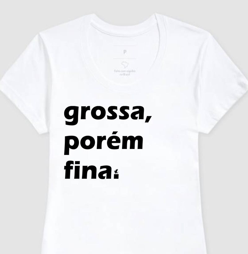 CAMISETA FEMININA FINA