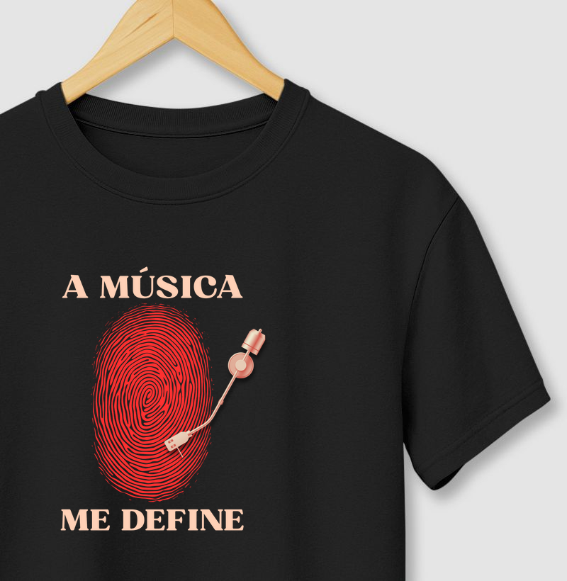 A MÚSICA ME DEFINE - VERMELHO