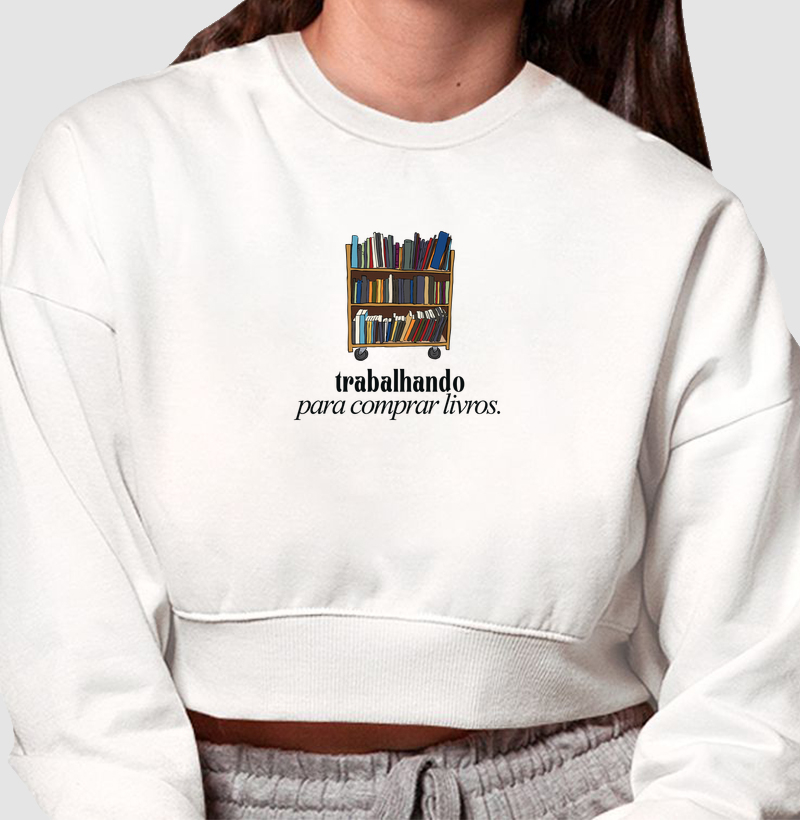 Trabalhando para comprar livros