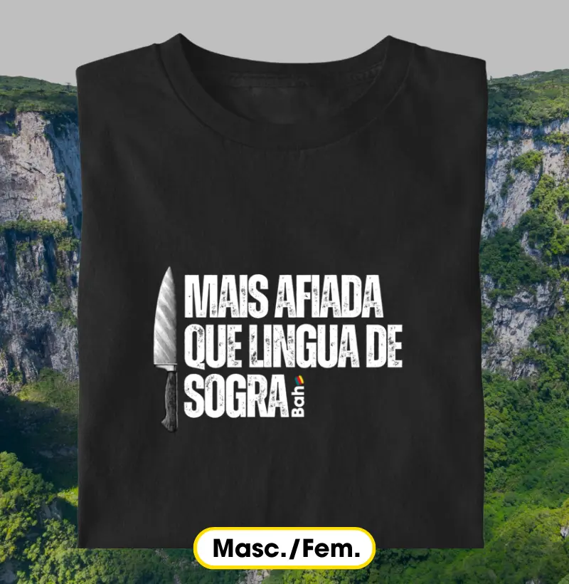 Mais afiada que lingua de sogra
