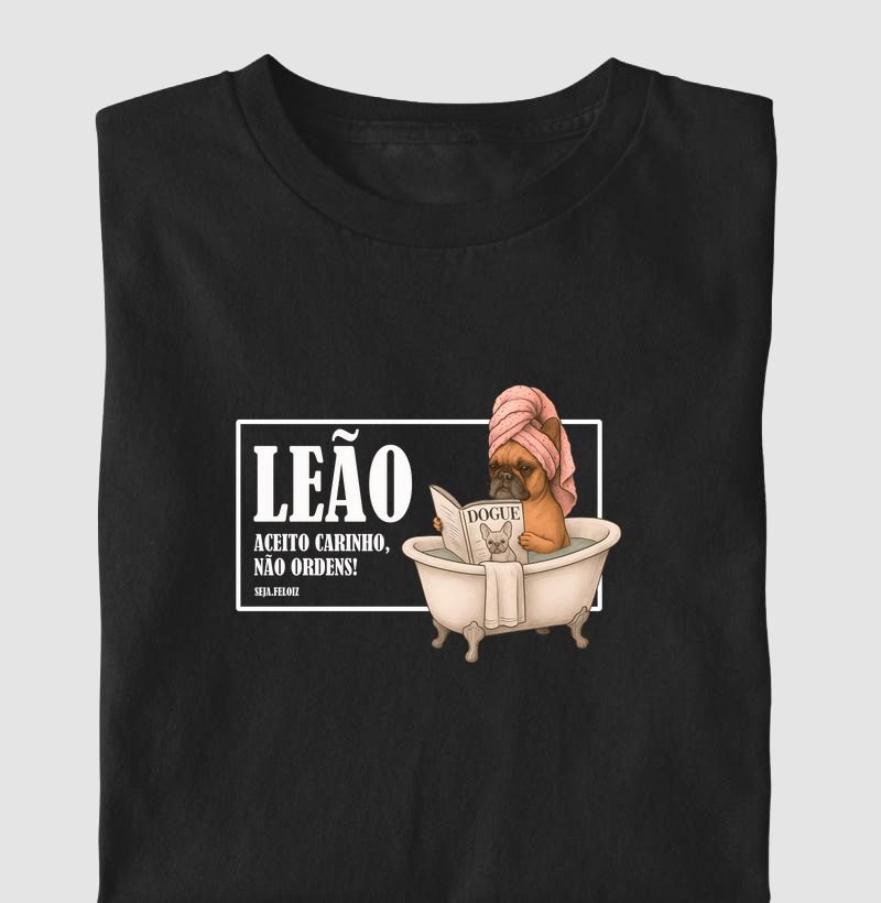 Leão: Aceito Carinho, Não Ordens!