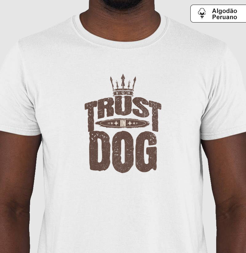 Camiseta Algodão Peruano Trust