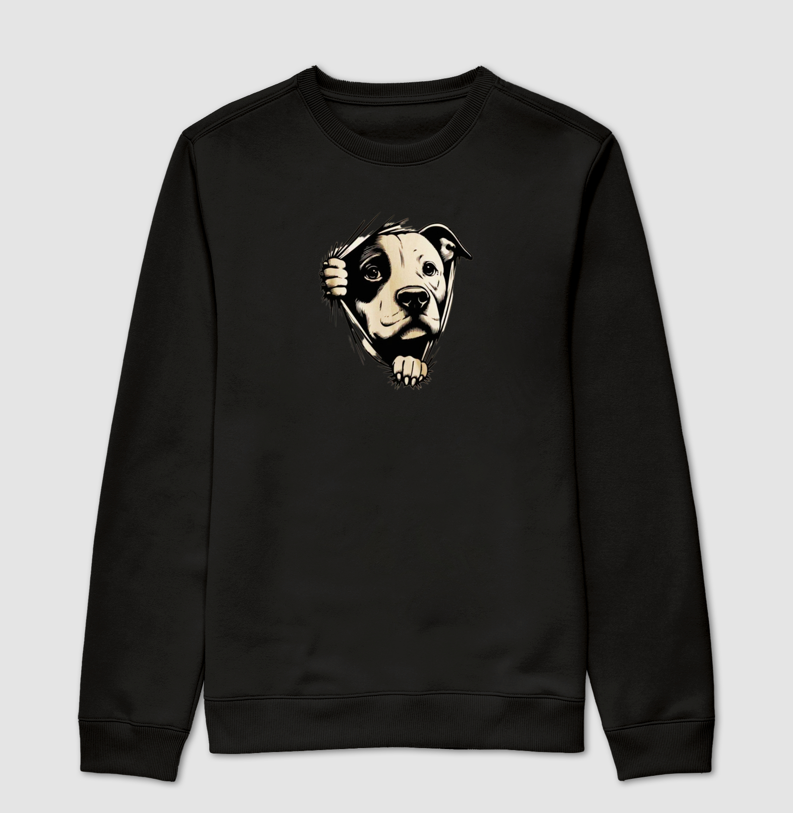 PIT BULL SAINDO DO PEITO