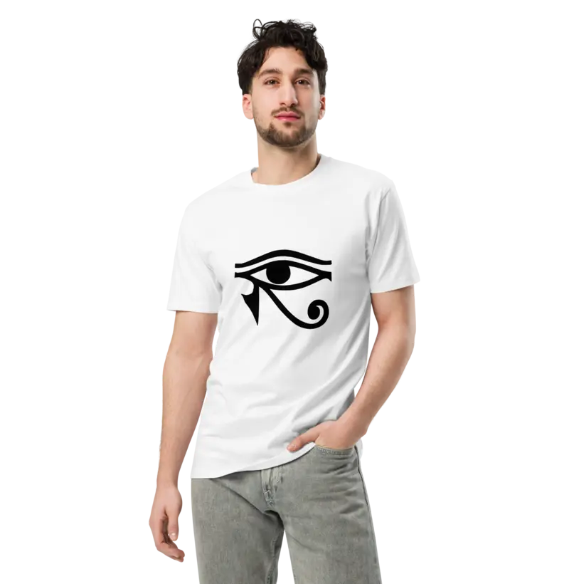 Envolva-se em Mistério e Proteção: Camiseta do Olho de Hórus – Adquira Agora!