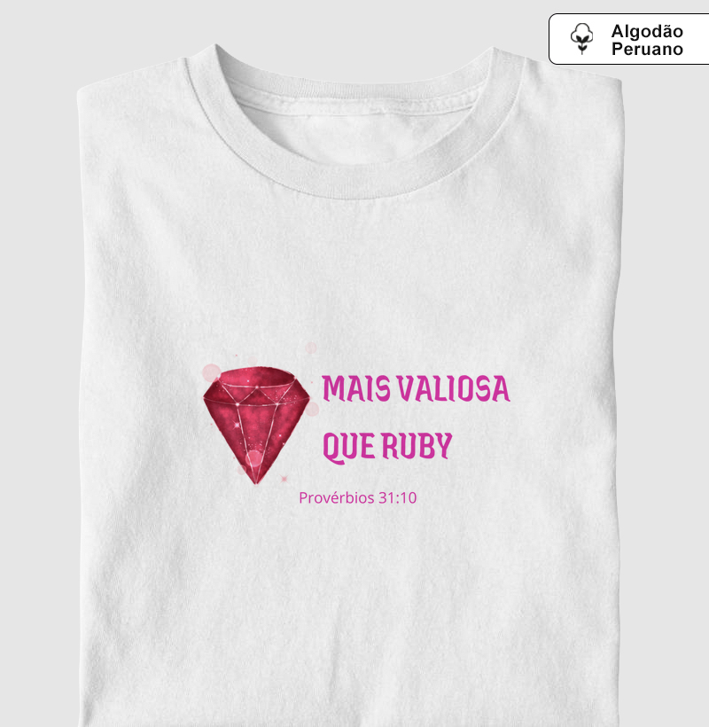 MAIS VALIOSA QUE RUBY