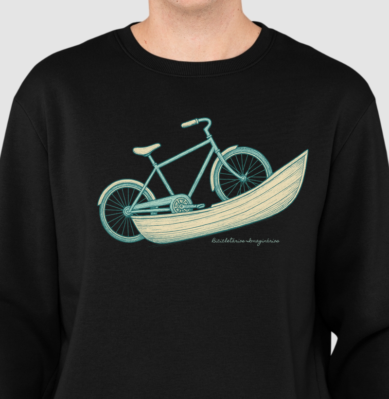 BARCO-CLETA: Barco movido à BICICLETA