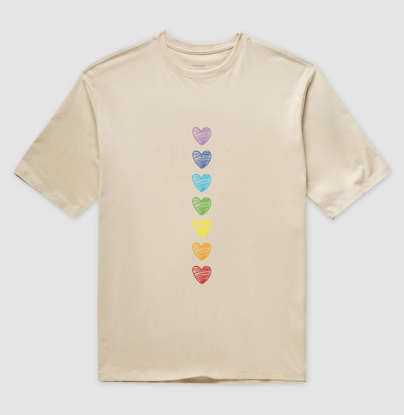 Camiseta Oversized - Chakras