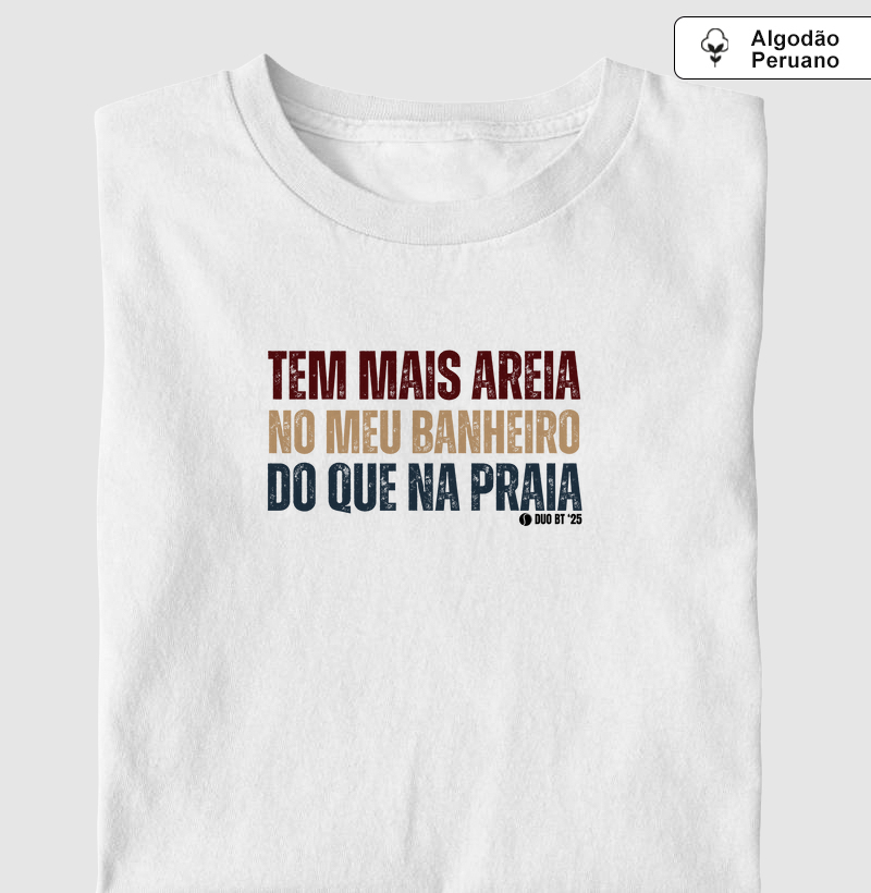 Tem Mais Areia No Meu Banheiro Do Que Na Praia