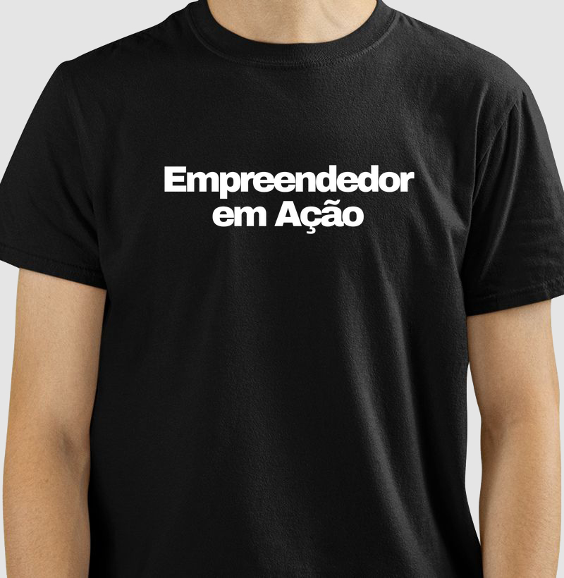 Camiseta Empreendedor(a) em Ação