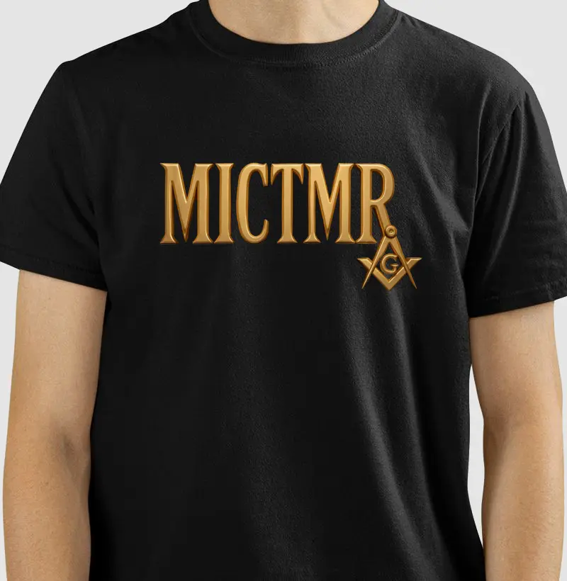 🧱 Camiseta MICTMR – Tradição, Símbolo e Discrição
