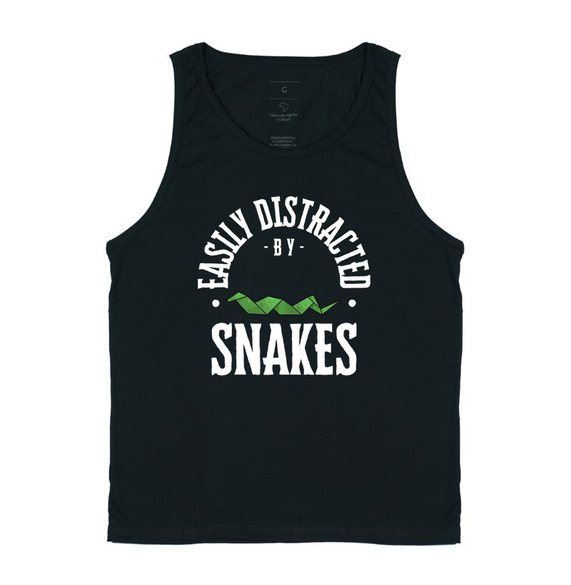 Easily Distracted by Snakes (Letras Brancas)