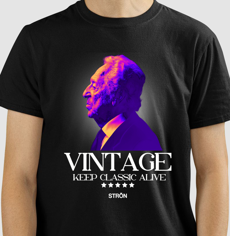 Camiseta Estampa Vintage