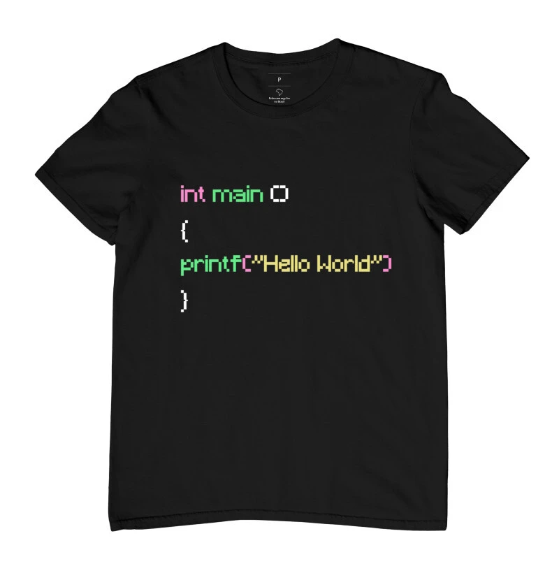 Camiseta Hello World