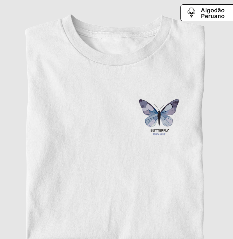 PURPLE BUTTERFLY 02 - Algodão Peruano