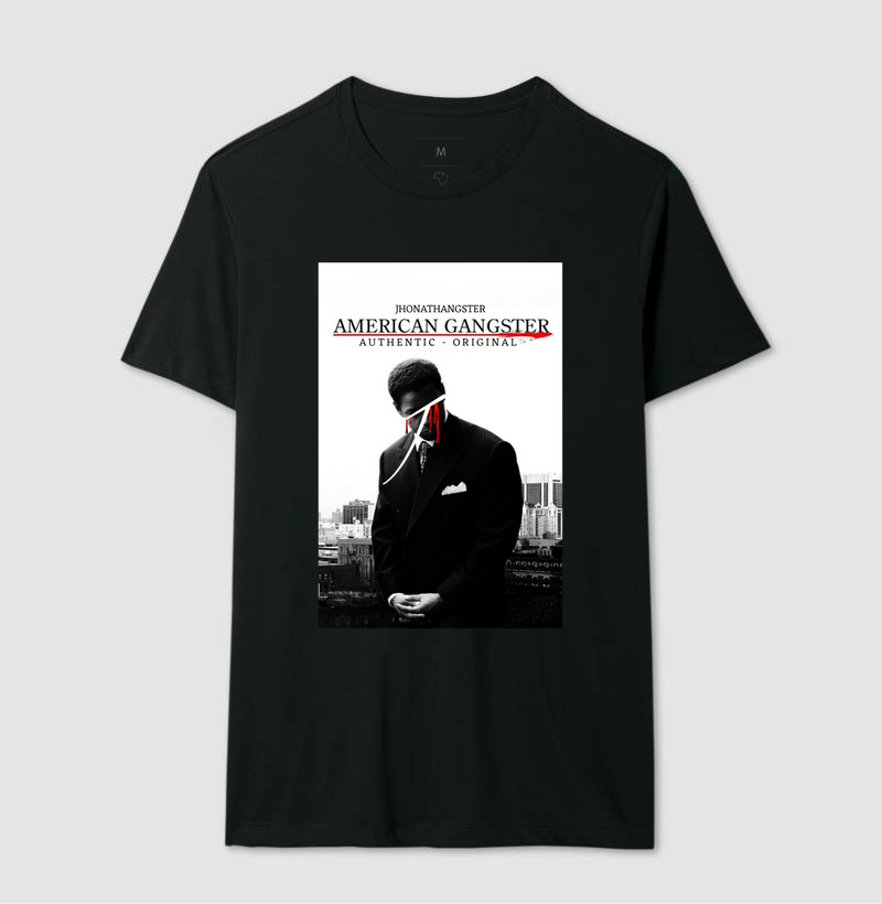 Camiseta Masculina Jhonathansgter American Gangster III