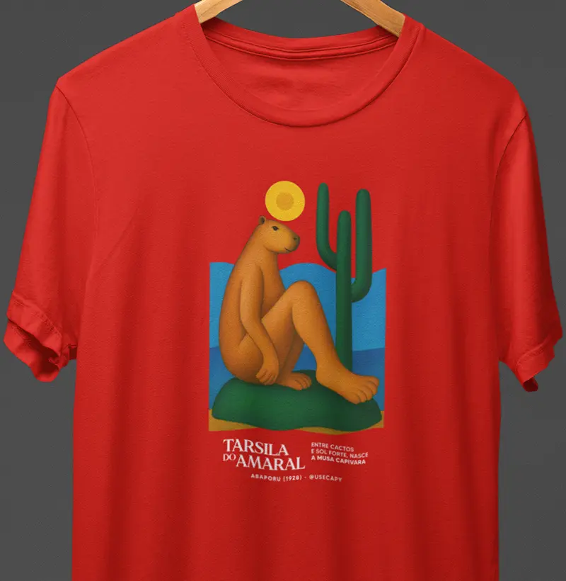 Tarsila do Amaral e a capivara