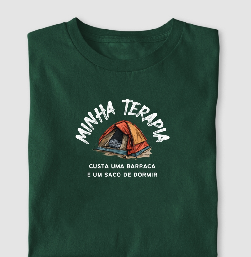 Minha Terapia custa uma barraca e um saco de dormir