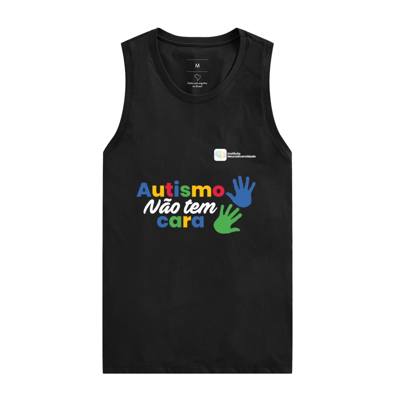 Camiseta autismo não tem cara