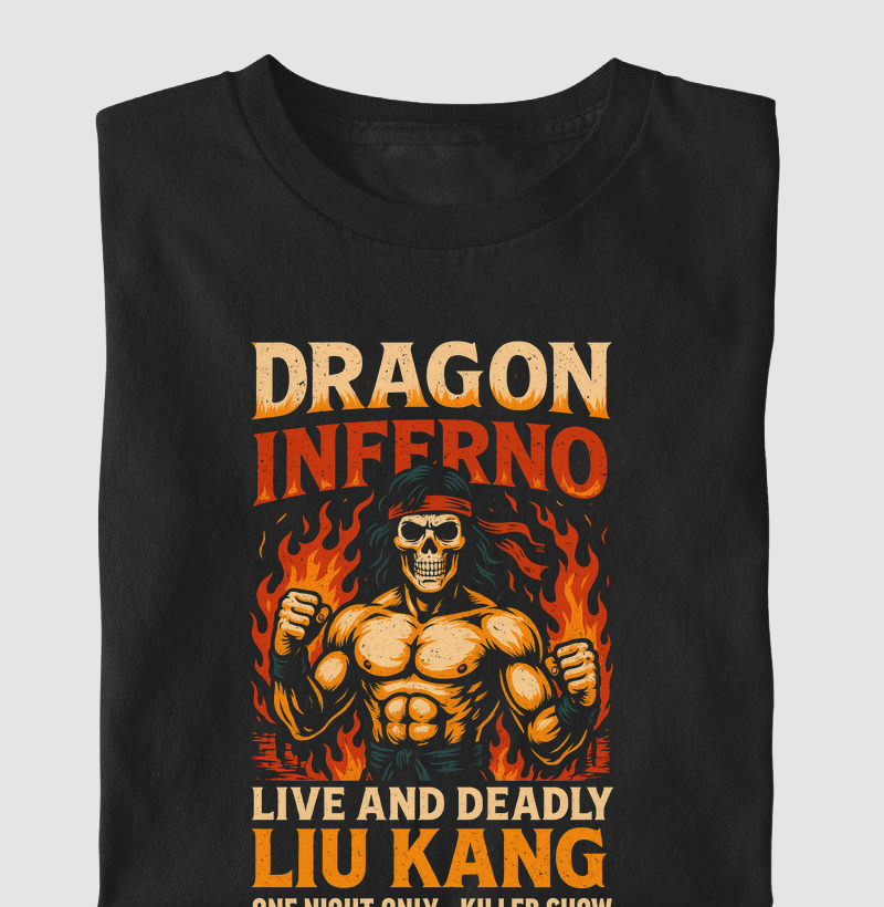 Liu Kang Dragon Inferno Mortal Kombat Rock Collection