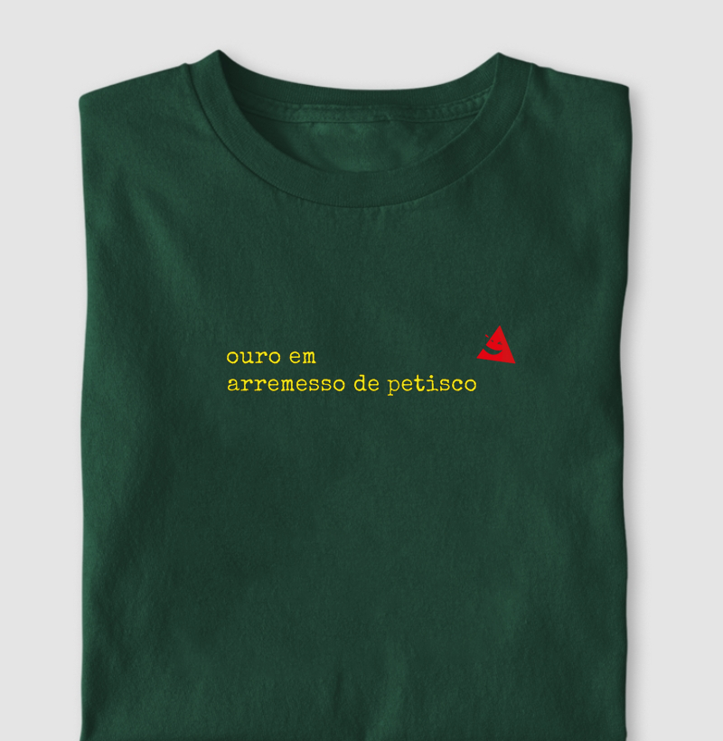 Ouro em Arremesso de Petisco