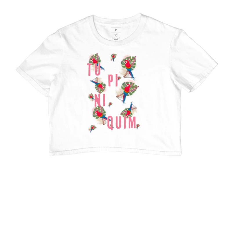 Moletom Cropped Arara Tupiniquim 