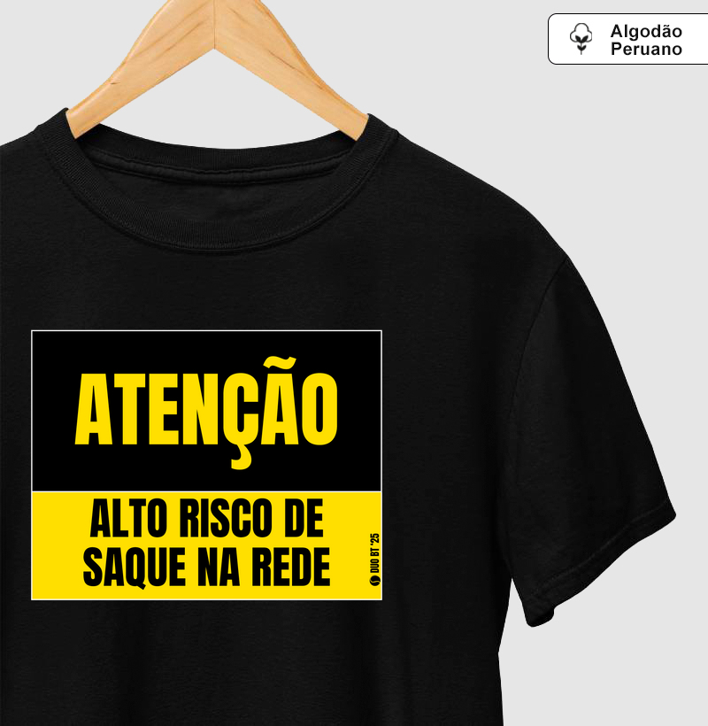 Atenção! Alto Risco De Saque Na Rede
