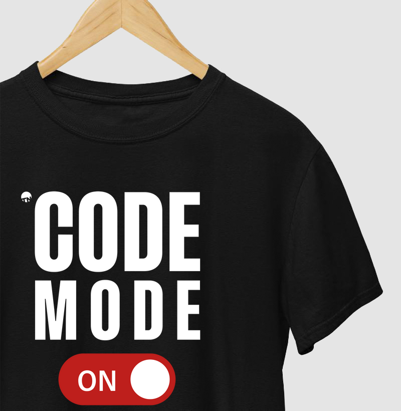 Camiseta Code Mode On