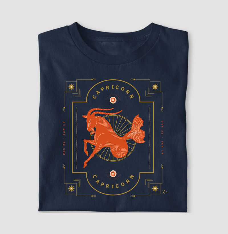 Camiseta Signos CAPRICÓRNIO - DETAILS 