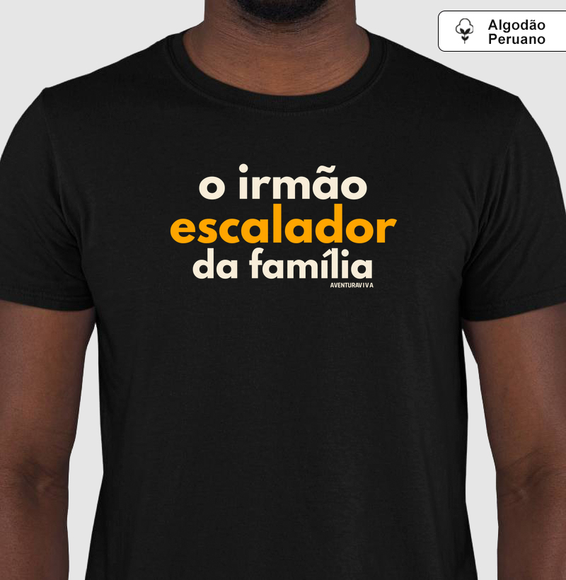 irmão escalador da família