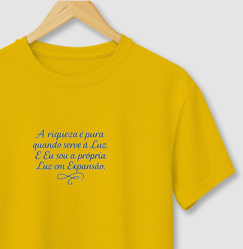 A Riqueza é Pura. (modelo 1)