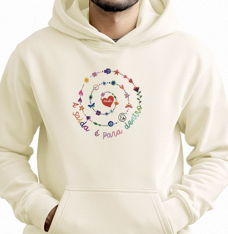 A saída é para dentro