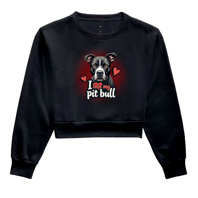 I Love my Pit Bull 2 corações