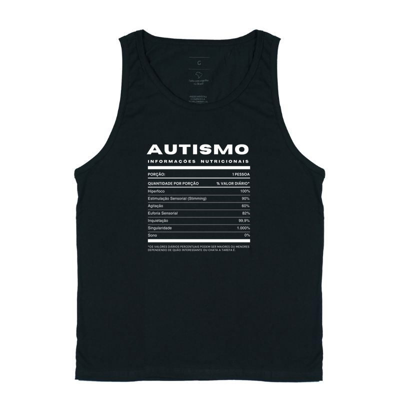 Informações nutricionais Autismo
