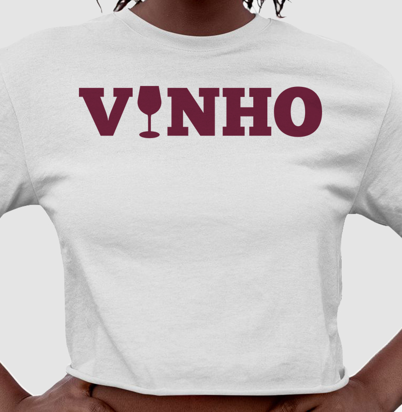 Cropped Moletom Vinho