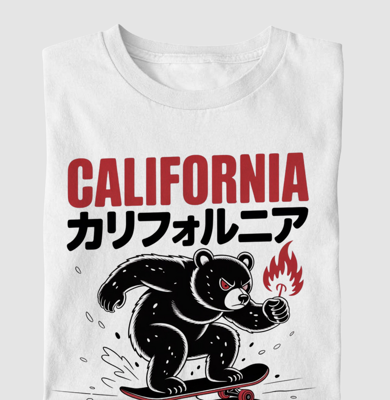 Urso Skatista California