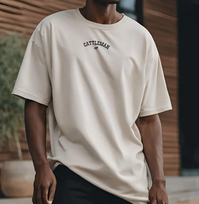 Camiseta Oversized Cattleman | Camiseta country