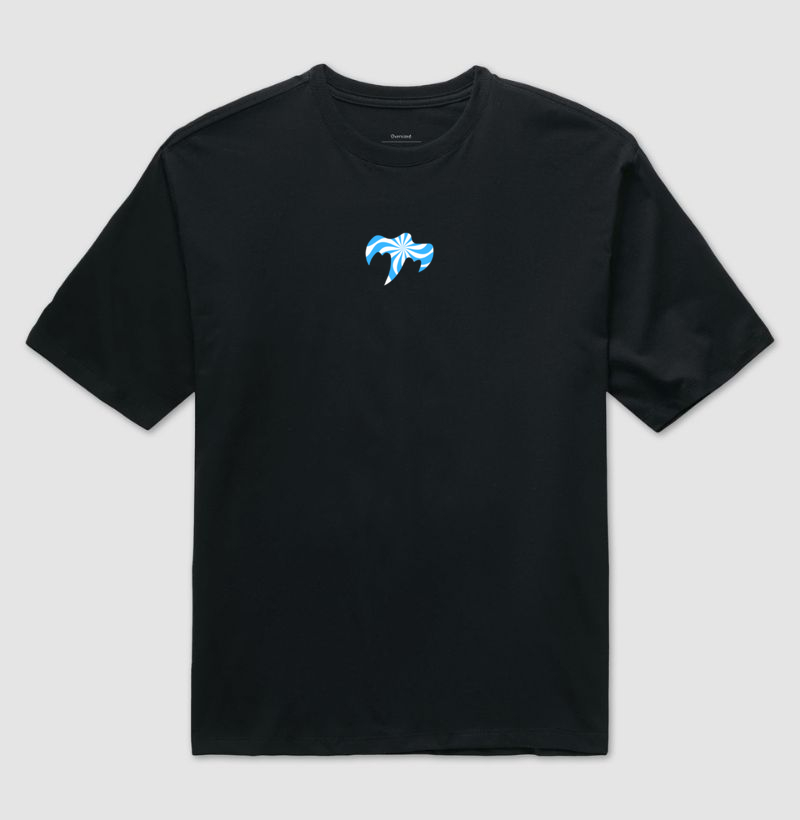 Camiseta Ghosting Oversized