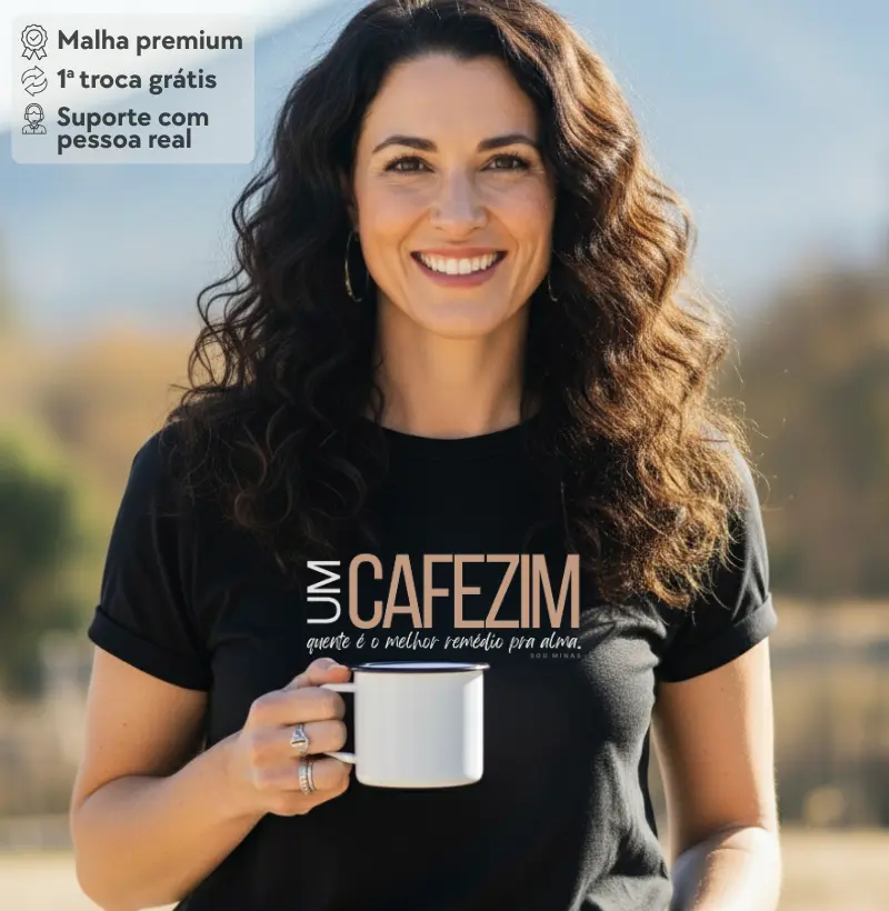 Um café quente é o melhor remédio pra alma