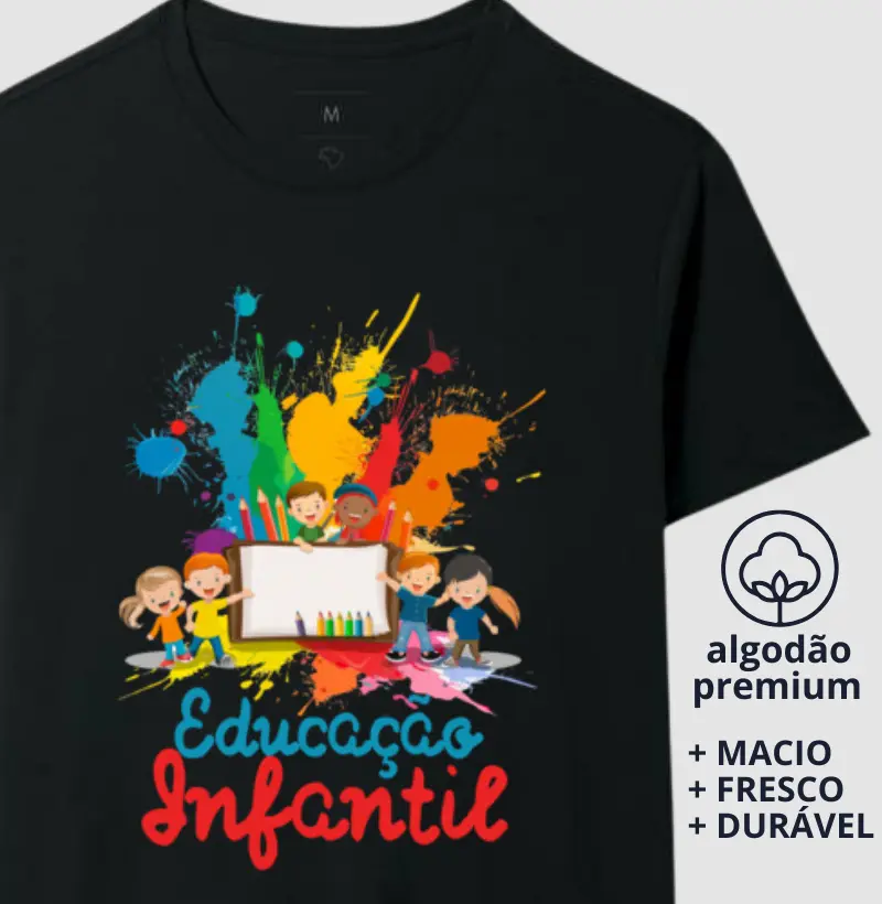 Camiseta Educação Infantil