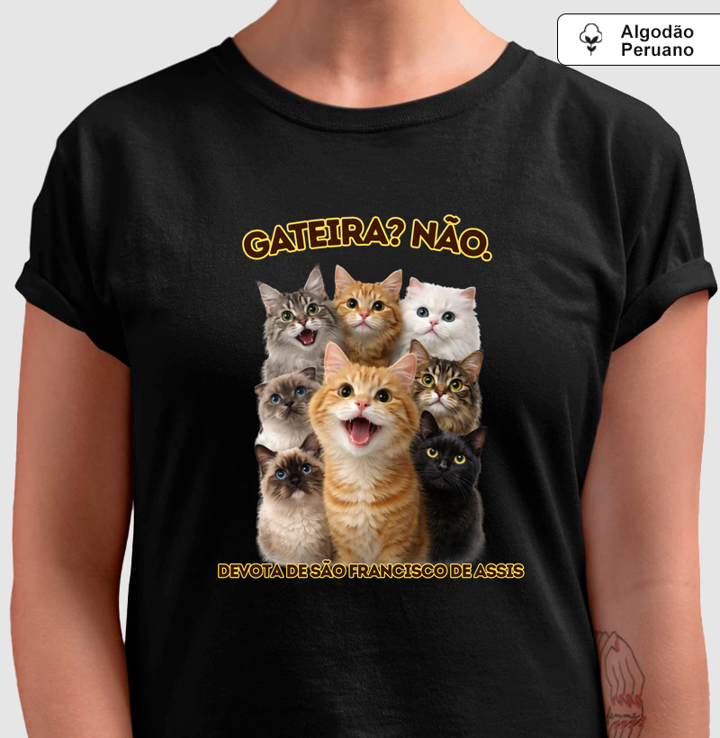 GATEIRO? NÃO. DEVOTO DE SÃO FRANCISCO DE ASSIS