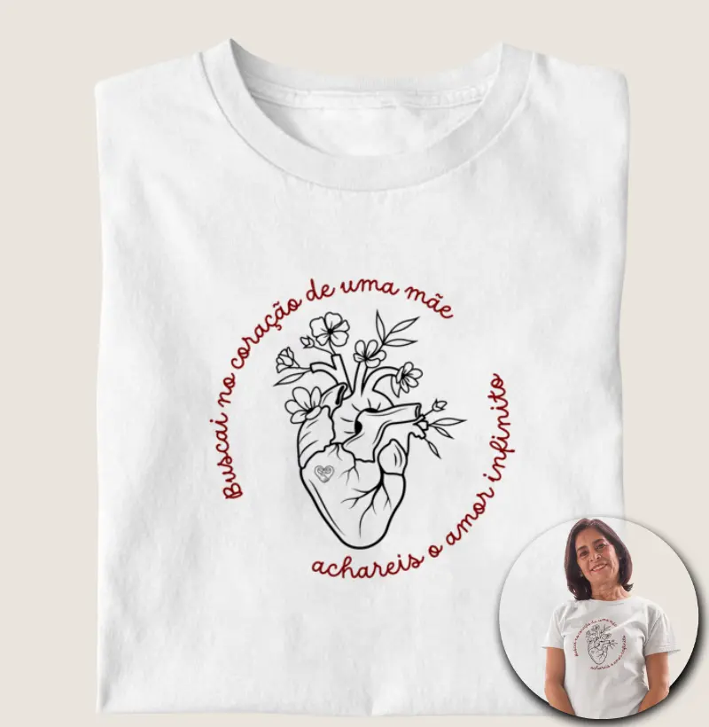 Camiseta - Achareis amor infinito