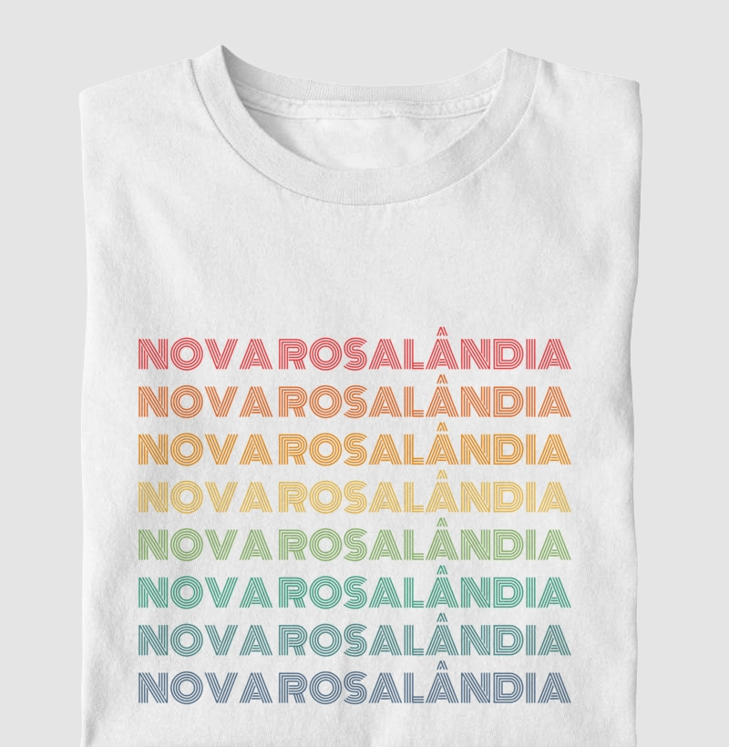 Nova Rosalândia Letreiro Retrô