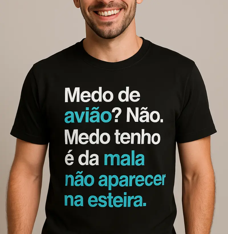 Mala não aparecer na esteira