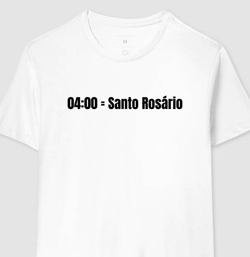 04:00 = Santo Rosário