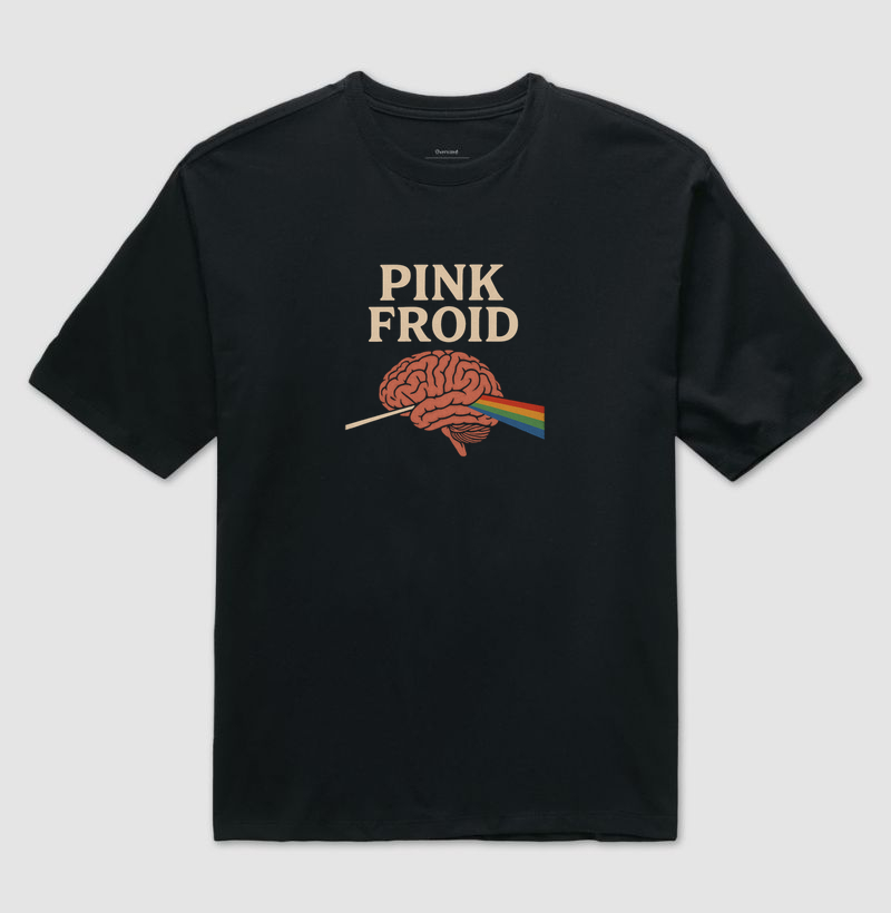 Camiseta Pink Froid🧠 