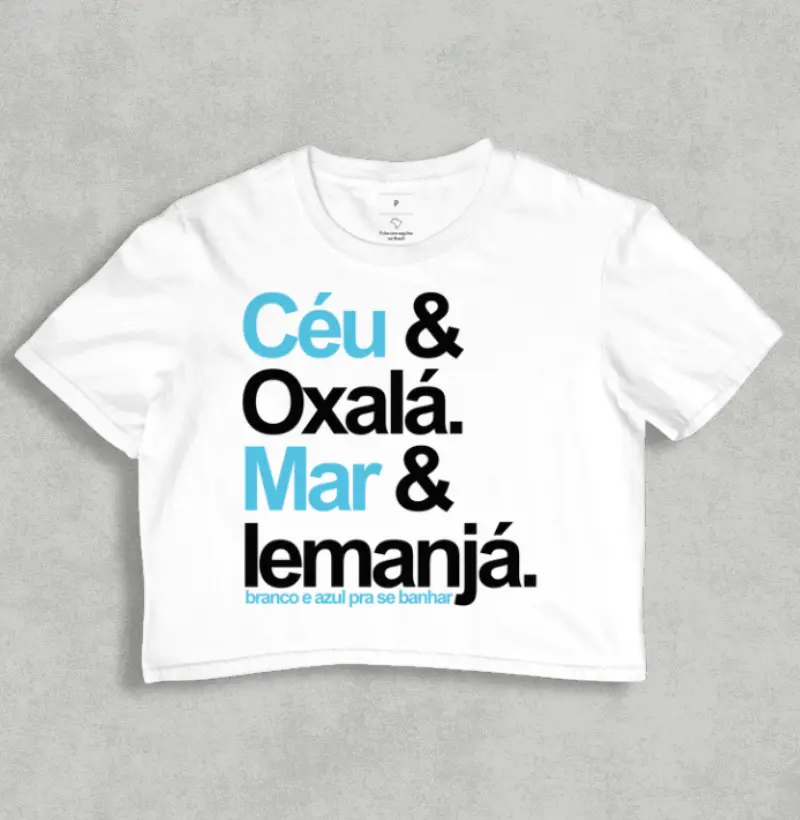 Céu & Oxalá. Mar & Iemanjá.