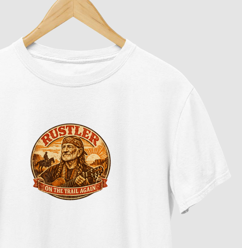 Camiseta Rustler On The Trail Again